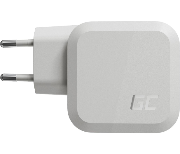 GREENCELL PowerGaN 65W PD 3.0 QC 3.0 2xUSB-C 1xUSB-A biała CHARGC08W - 1111155 - zdjęcie 4
